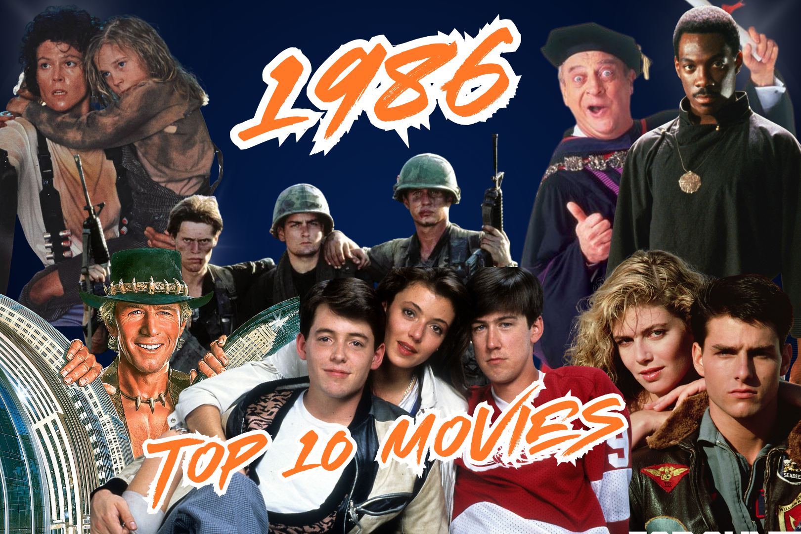 Top 10 Movies of 1986 (And 50 More Turning 40!)